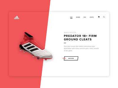 #003 - Landing Page app card challenge clean dailyui free freebie landing modern product ui