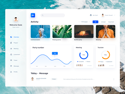 personal task web ui ux web