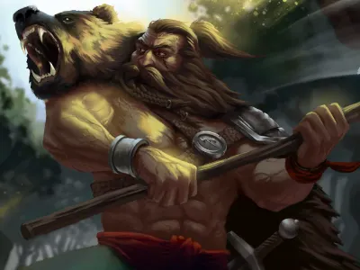 Character Artwork: "Ragnol" 3d models character design gaming heroes video games