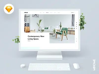 💎Free Sketch App Template - MI Home | About architectural construction design free download free sketch freebie home house property real estate sketch app