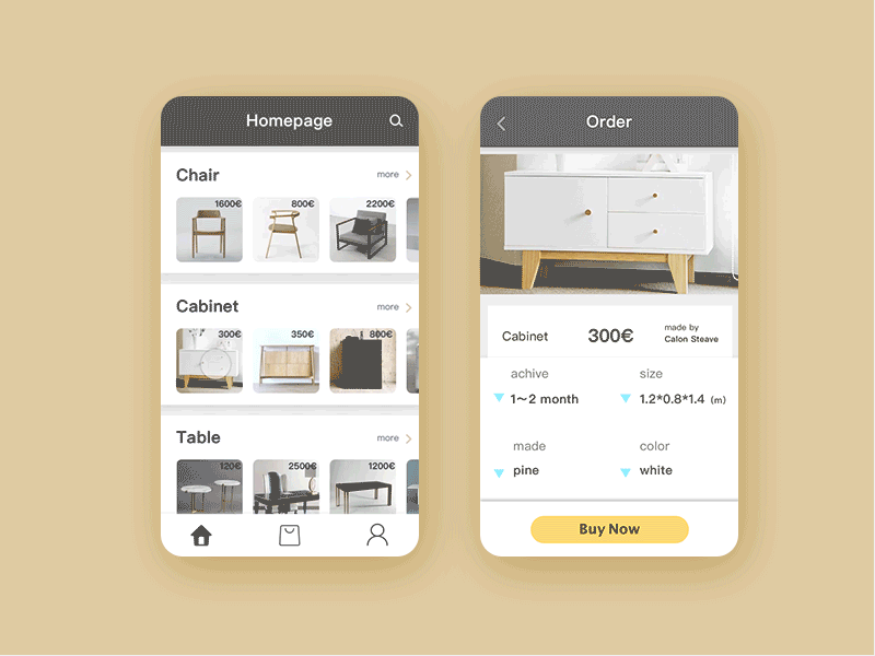 Student work－Li Xiang app dayu gif ios iphone music photoshop principle sketch ui