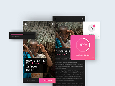 NGO - Widgets, Raised capital blog circular loader ngo raised capital widgets