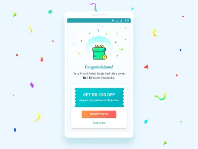 Referrals Design android design refer design referral design