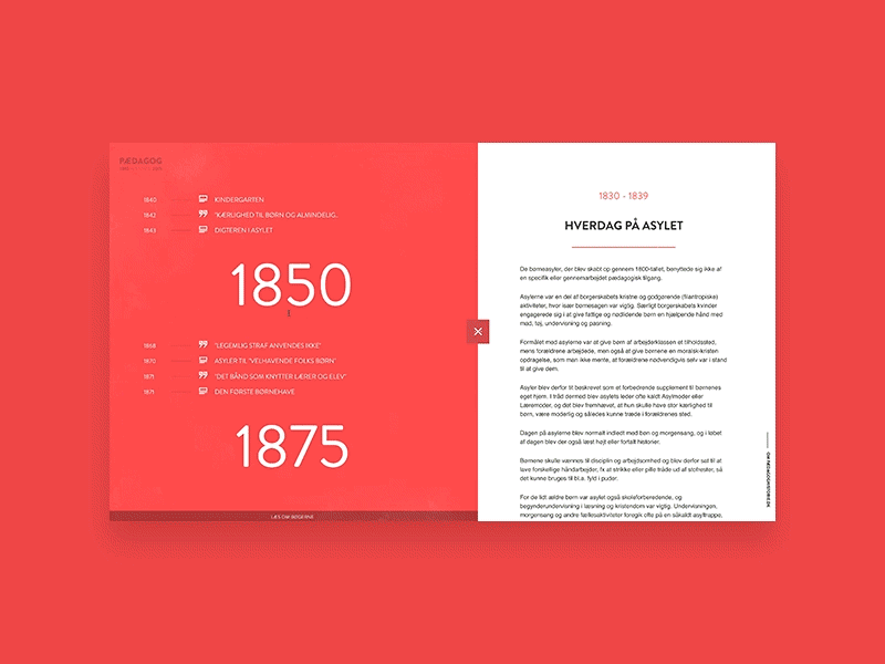 Social Educators History animation educator motion social transition ui ux video