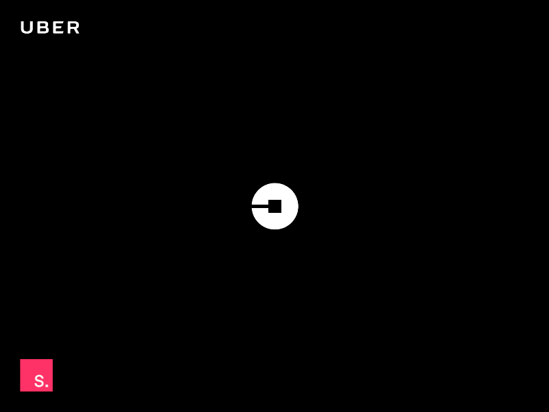 Uber - Made in inVision Studio - #2 animation flow interaction invision studio uber ui ux