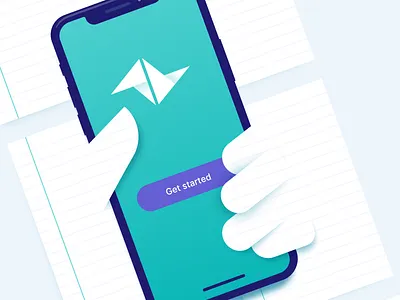 Phone app iphone x paper