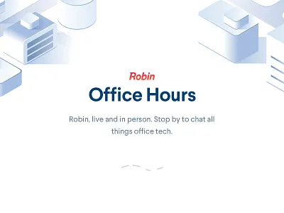 Robin Events Pages conferences events hot desking office tech robin room scheduling