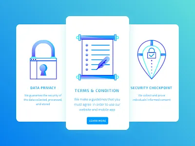 General Data Protection Regulation (GDPR) Icon condition data data privacy gdpr icon landing page privacy security checkpoint term terms terms and condition