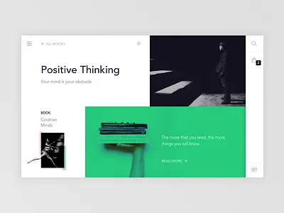 Store Book Landing Page book daily ui landing page magazine presentation store website weekly design weeklycreatives