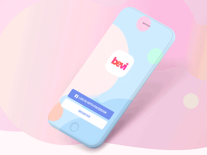 Bevi Splash Screen after effect animation app app screens icon interaction motion splash ui ux