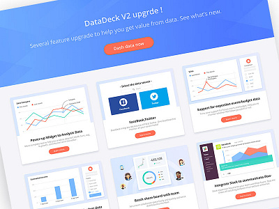 Datadeck data mail visualization.