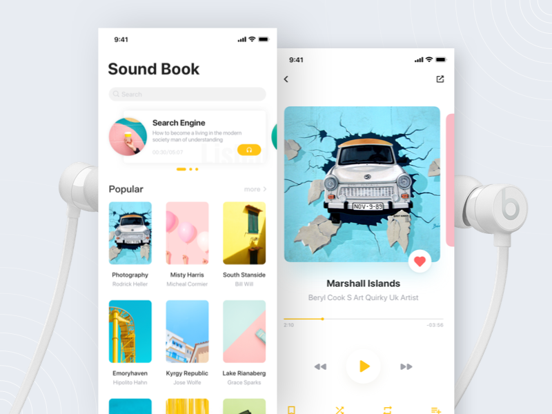 Example of Books App Concept