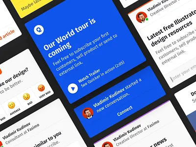 Little Widgets — HTML Website Widgets & Popups application css form html lightbox popup presentation share video website widgets widget
