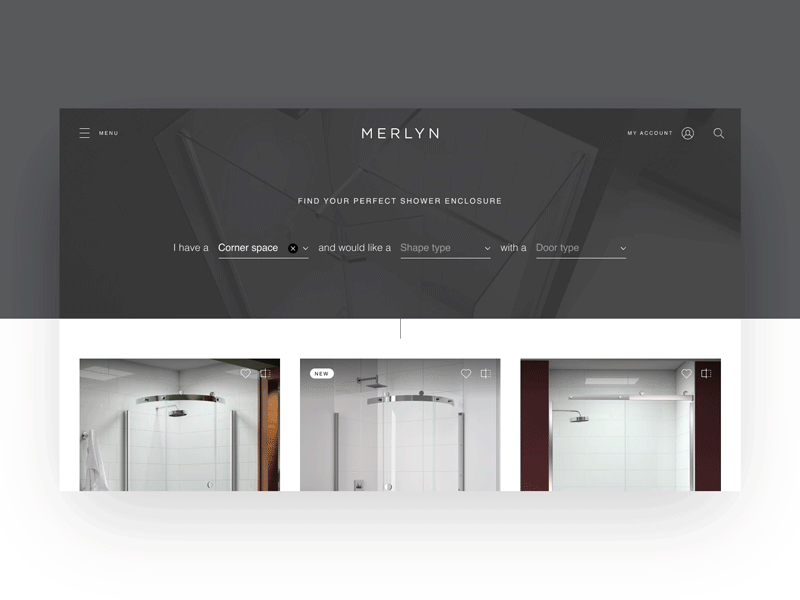 Natural language product filters / made with InVision Studio animation dropdown e commerce filter interaction invision studio minimalist motion natural langage form ui ux web
