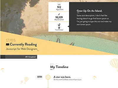 Portfolio Upgrades brandon portfolio product design resume slant typography ui design yellow