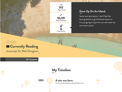 Portfolio Upgrades brandon portfolio product design resume slant typography ui design yellow