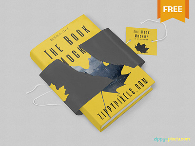 Free Customizable Hardcover Mockup book branding cover digest free freebie hardcover mockup photoshop psd