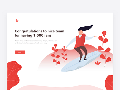 web 2 #16/100 illustration ui ux web