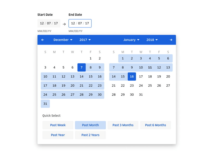 Date Pickers base ui complex components gif pixels uber uber design ui