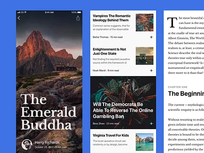 Longread article iphonex news read typography