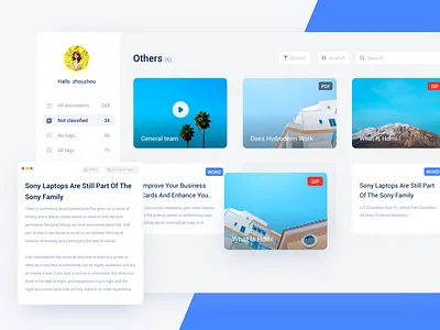 Filing software 2.0 blue filing word jpg mp3 pc png software voice