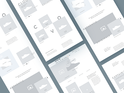 Sperry Wires boat collection fashion landing page sailing shoes sperry ui ux web wireframes
