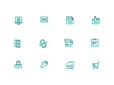 Icons design iconography icons line icons service