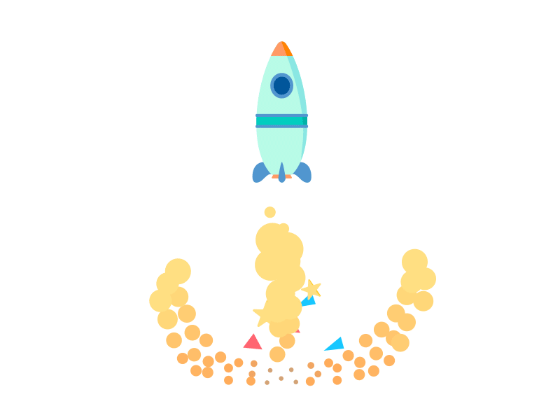 Assignment Turn In Rewards for Microsoft EDU animation blastoff illustration microsoft microsoftedu motion nasa rockets rockets are rad