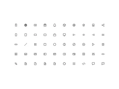 Modulz Icons 15px 25px bell bookmark cube free globe icon set icons speaker ui