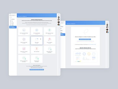Box+Dice application button crm grid real estate system ui user experience user interface ux