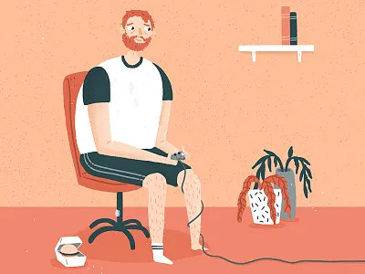 Addicted characterdesign digitalillustration illustration procreate