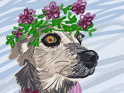 Adopt me. Vivienne digital dog dogs pets