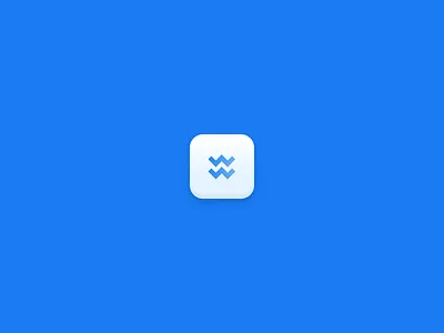 Wake Icon (Acquired by InVision) 5thingsinfigma app figma icon invision ios shadows square wake