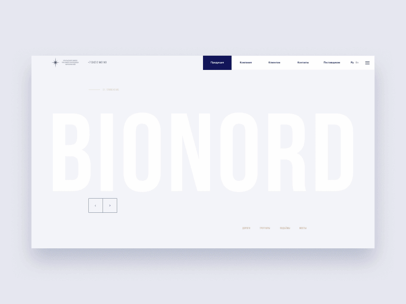 UZPM concept corporate fullscreen illustration industrial motion site website winter