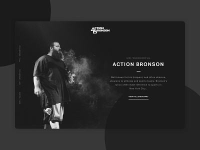 #006 - Profile bio card challenge clean dailyui free freebie landing modern product profile ui