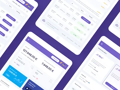 CFlow Tablet accounting dashboard interface analytics dashboard application design calculator money bank clean minimal dashboard design invoice platform product design tablet app design ui ux visual user interface design