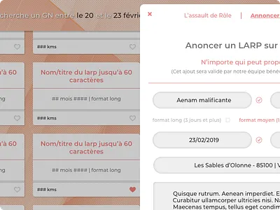 Cocolarp v.2 {WIP #10 / last} add desktop side submit webdesign website