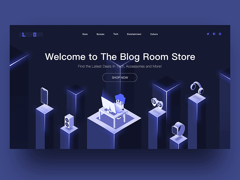 Electronic Accessories WEB 2.5d china dynamic effect hiwow illustration isometric jon jondesigner ui web