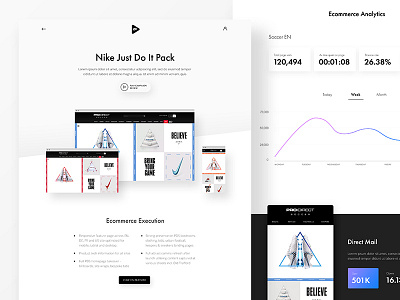 Pro:Direct Review Site analytics desktop interface mobile nike pro:direct responsive ui ux