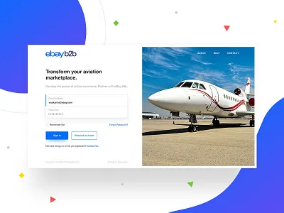 Login Page Redesign login register sign in ui ux web