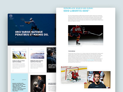 37.5 News Landing and News Detail article athlete clothing detail news web