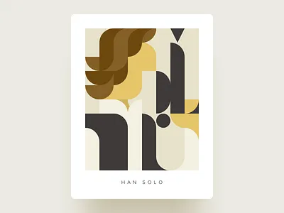 Han Solo Poster ae gif gun han illustration poster solo space star story wars
