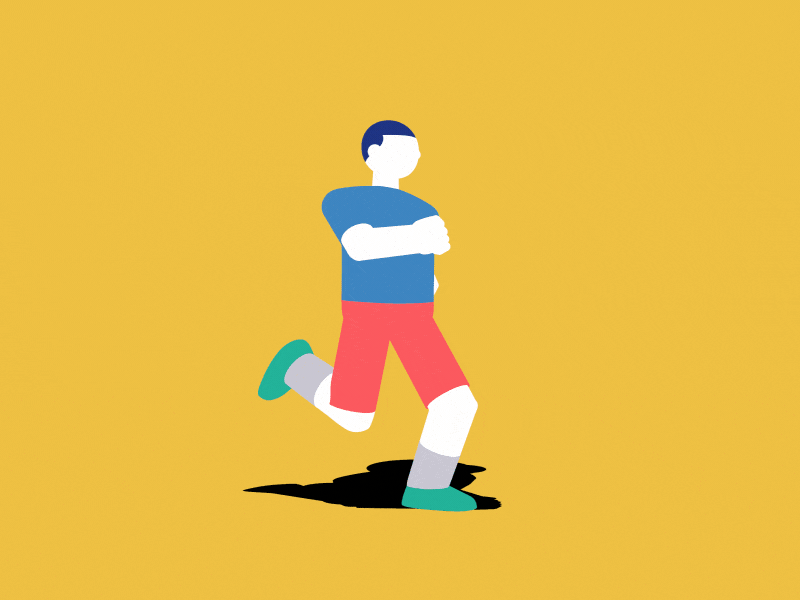 A Summer's Jog by Phil Borst on Dribbble