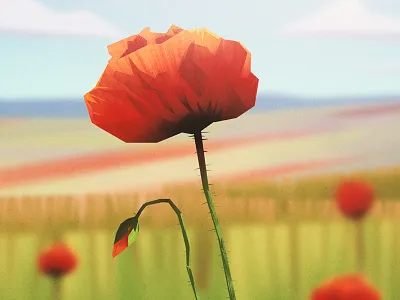 365days flower peace red
