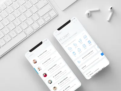 Medical App app design doctor emergency experience interface ios iphone medical ui user ux