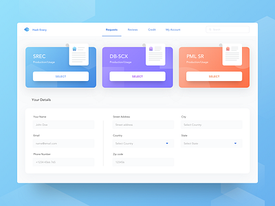 Solar Energy data trading process UI | Hash Energy big data colorful dashboard dashboard ui data platform. solar energy energy dashboard flat dashboard minimal dashboard solar dashboard