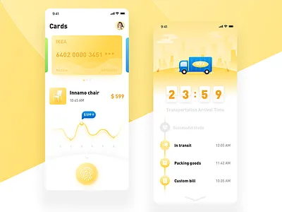 IKEA - Furniture Shopping APP#2 app clean colors design furniture ikea shop