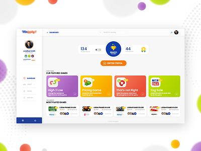 Trivia Game Dashboard
