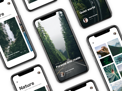 Travel APP app scenery travel ue ui