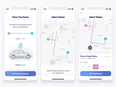 Tracking Battery Mobile App Concept Design app battery design flat iphone x mobile money uiux